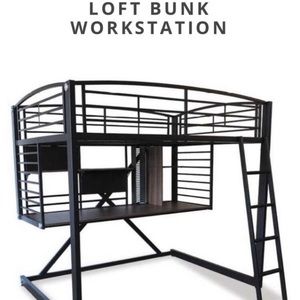 Loft bunk workstation